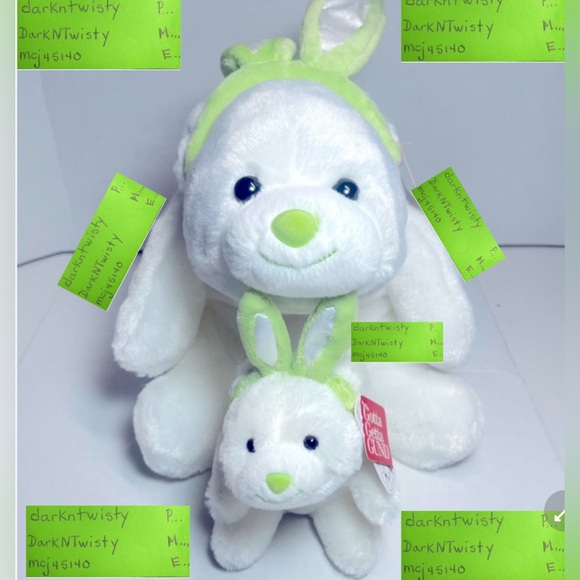 Gund Other - BNWT GUND SNUFFLES 4033518 w GREEN BUNNY EARS 10”and LIL SNUFFLES 4033519